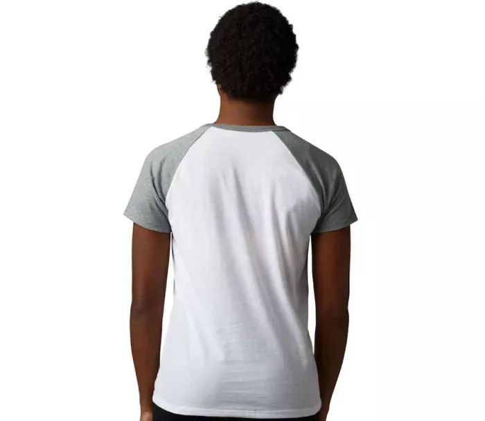 Dámské tričko Fox Barb Wire Raglan Tee - White