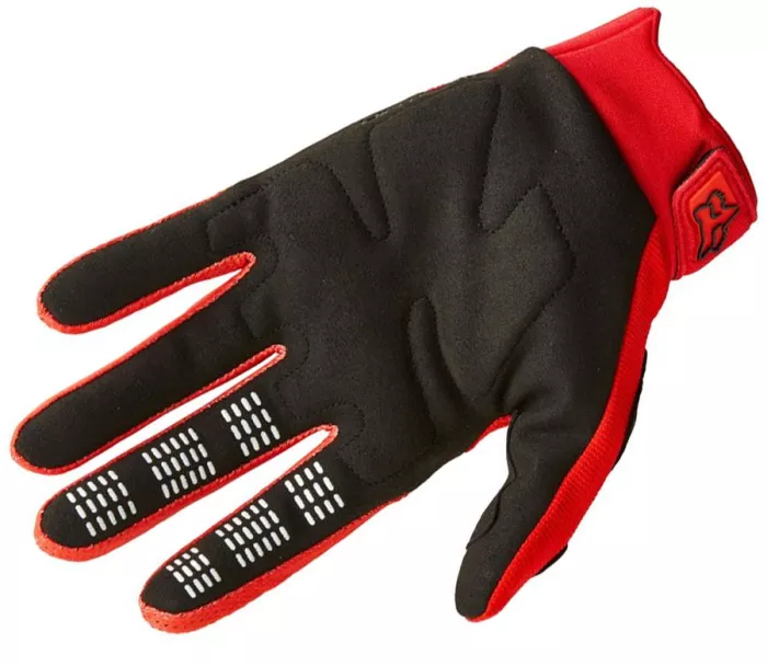 Motokrosové rukavice Fox Dirtpaw Glove - Fluorescent Red