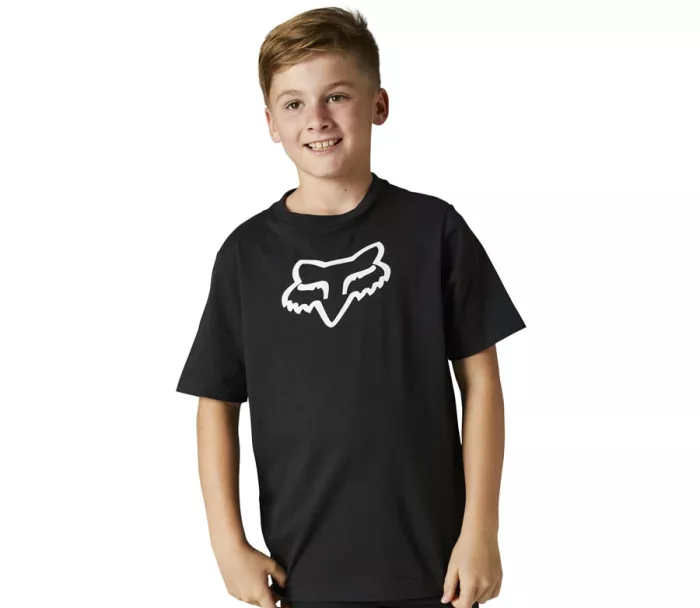 Detské tričko Fox Youth Legacy Ss Tee Black