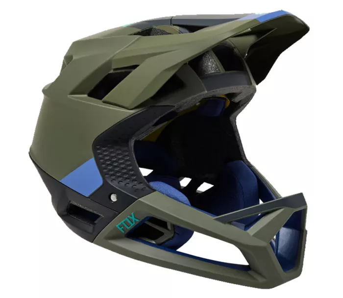 Helma Fox Proframe Blocked Helmet olive green veľ. M