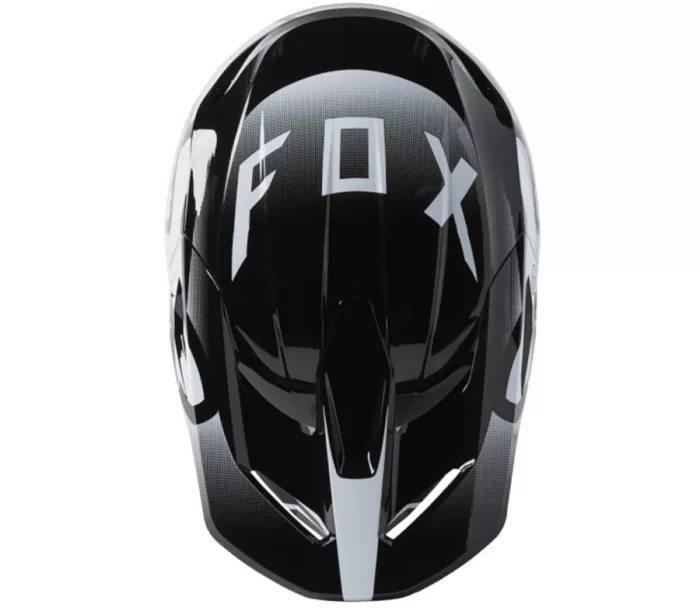 Dětská motokrosová helma Fox Yth V1 Leed Helmet Dot/Ece Black/White