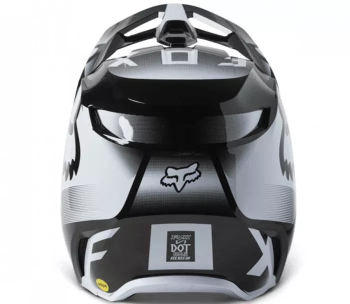 Dětská motokrosová helma Fox Yth V1 Leed Helmet Dot/Ece Black/White