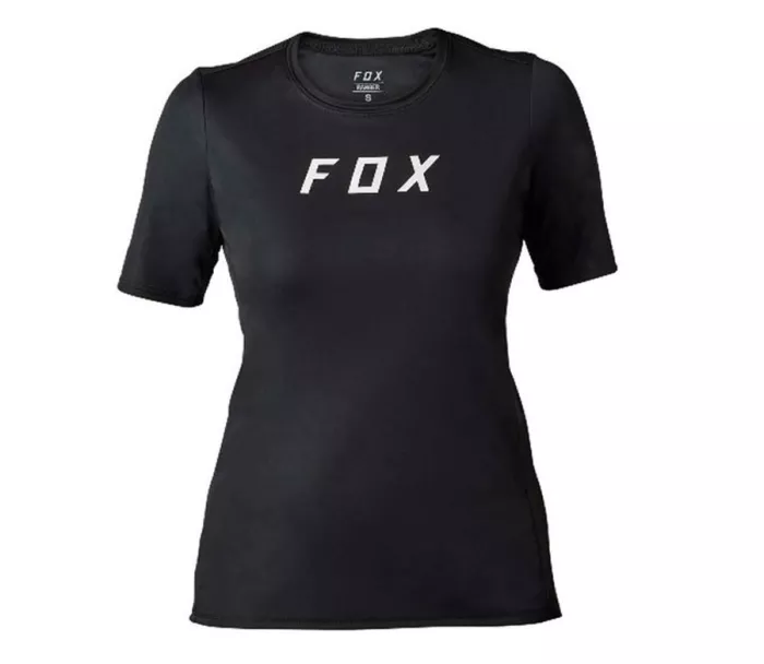 Dámský MTB dres Fox Ranger Ss Jersey Moth - Black