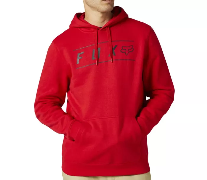 Mikina Fox Pinnacle Pullover Fleece Flame Red