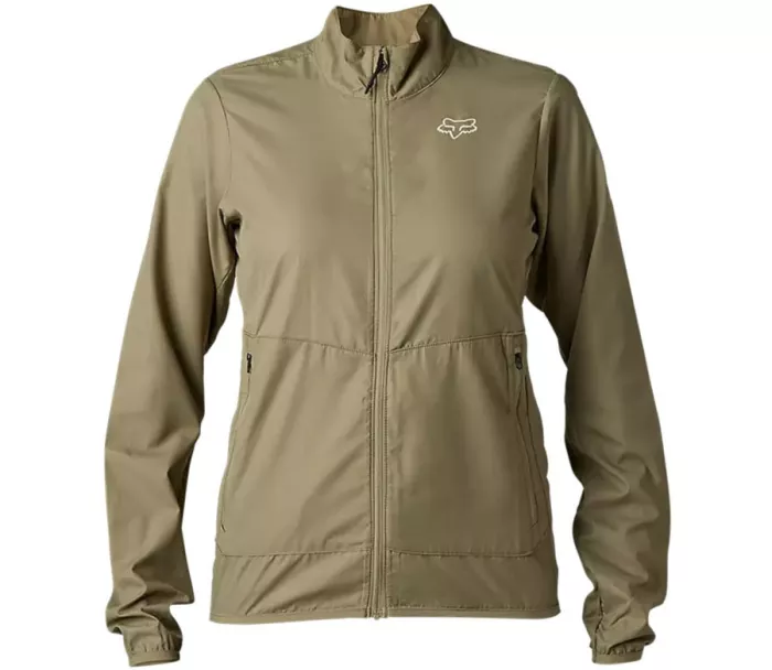 Dámska bunda MTB Fox Ranger Wind Jacket - Bark