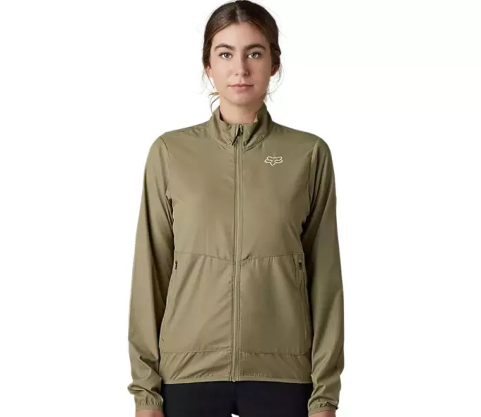 Dámska bunda MTB Fox Ranger Wind Jacket - Bark