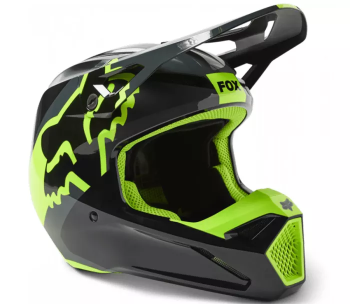 Motokrosová helma Fox V1 Xpozr Helmet Dot/Ece Black/Grey