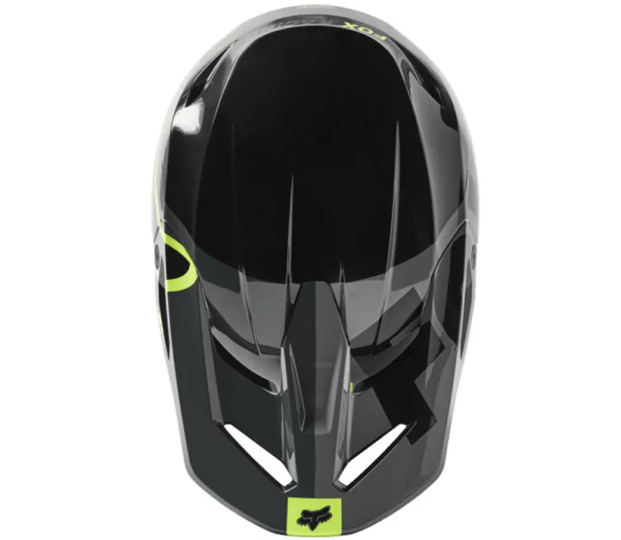 Motokrosová helma Fox V1 Xpozr Helmet Dot/Ece Black/Grey