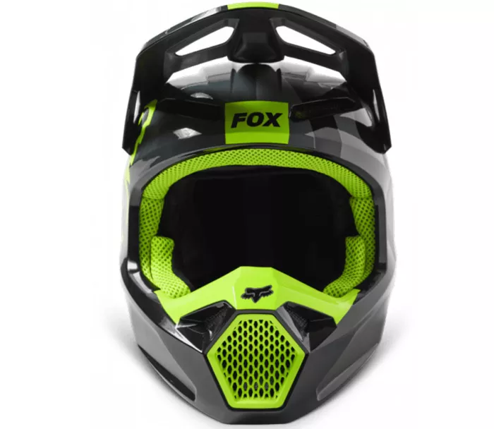 Motokrosová helma Fox V1 Xpozr Helmet Dot/Ece Black/Grey