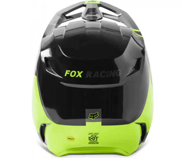 Motokrosová helma Fox V1 Xpozr Helmet Dot/Ece Black/Grey