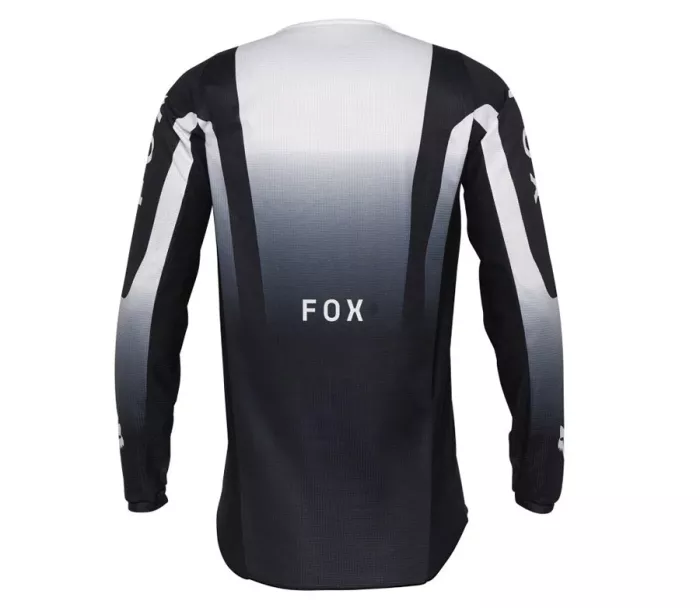 Motokrosový dres Fox Lean Jersey Black/White