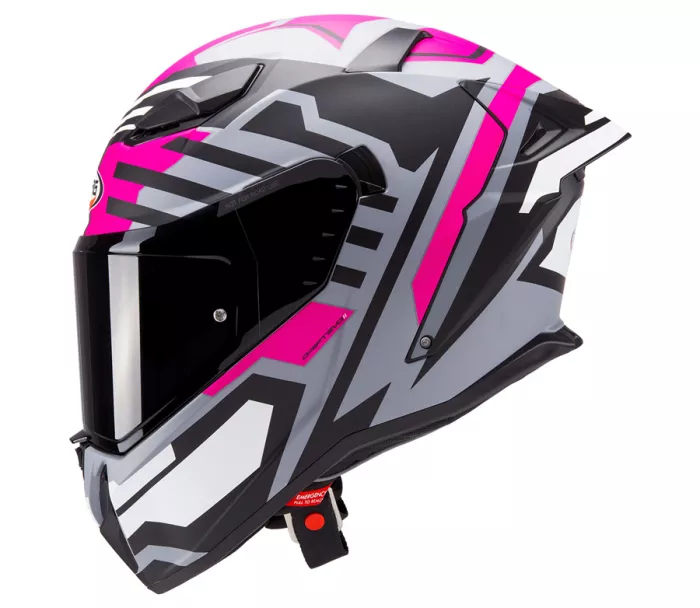 Integrálna helma Caberg Drift Evo II Horizon matt grey/black/fuchsia