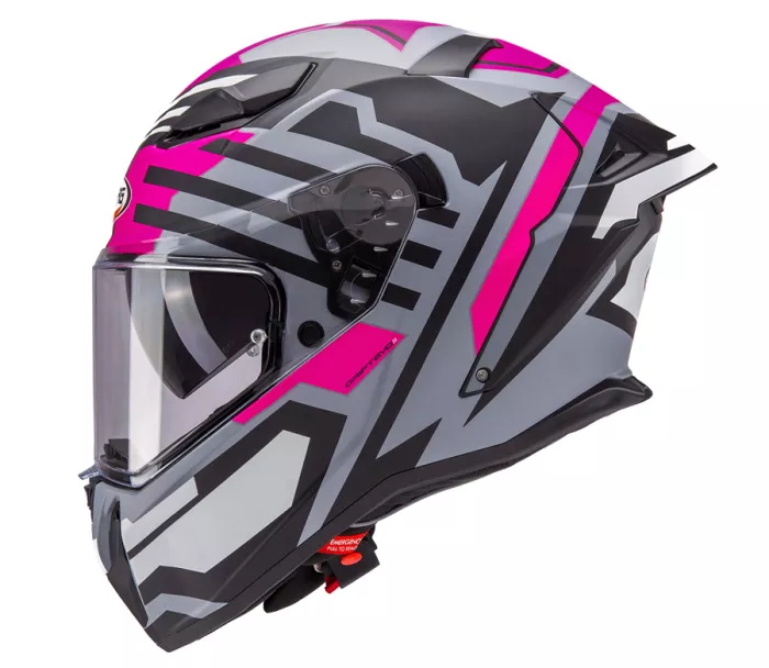 Integrálna helma Caberg Drift Evo II Horizon matt grey/black/fuchsia