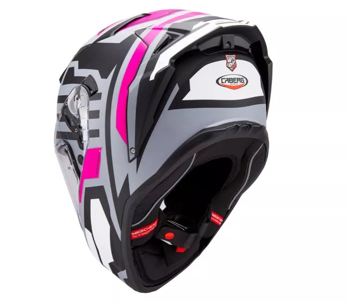 Integrálna helma Caberg Drift Evo II Horizon matt grey/black/fuchsia