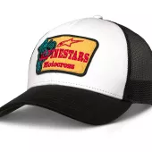 Šiltovka Alpinestars Hardware Trucker white/black