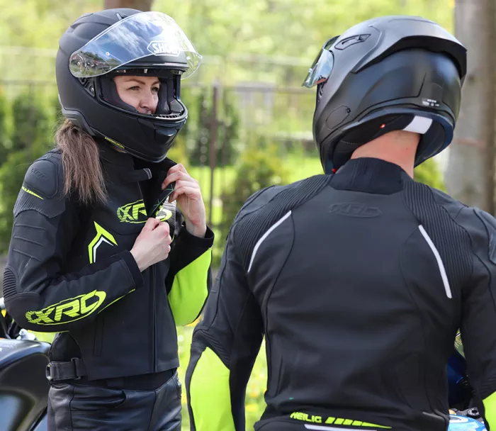 Bunda na motorku XRC Heilig blk/fluo