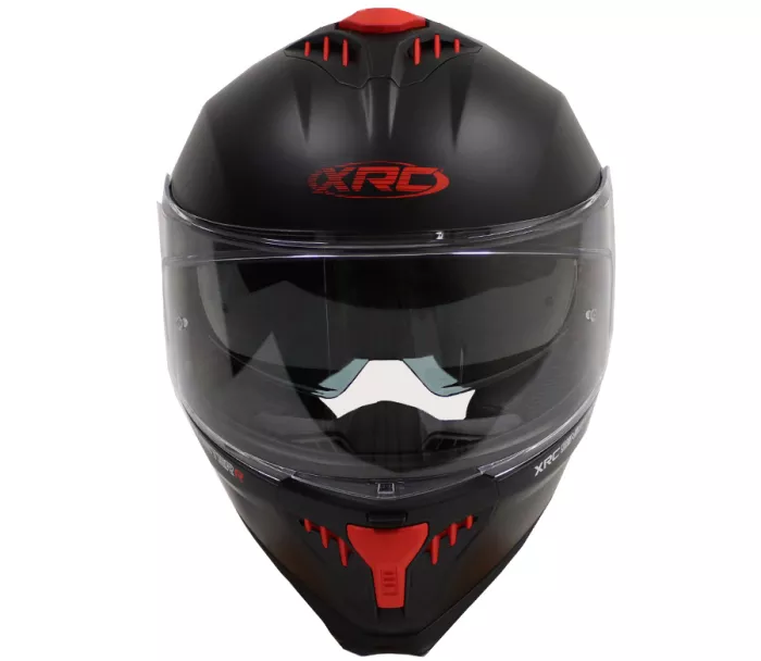 Moto prilba XRC Sinister R matt black/red