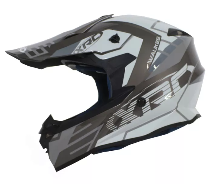 Helma na motokros XRC MX Waukee grey/dark grey/white