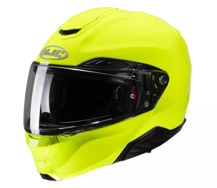 Výklopná helma HJC RPHA 91 Solid fluo green