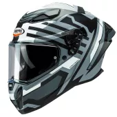 Helma na motorku Caberg Drift Evo II Horizon matt grey/black/white