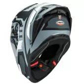 Helma na motorku Caberg Drift Evo II Horizon matt grey/black/white