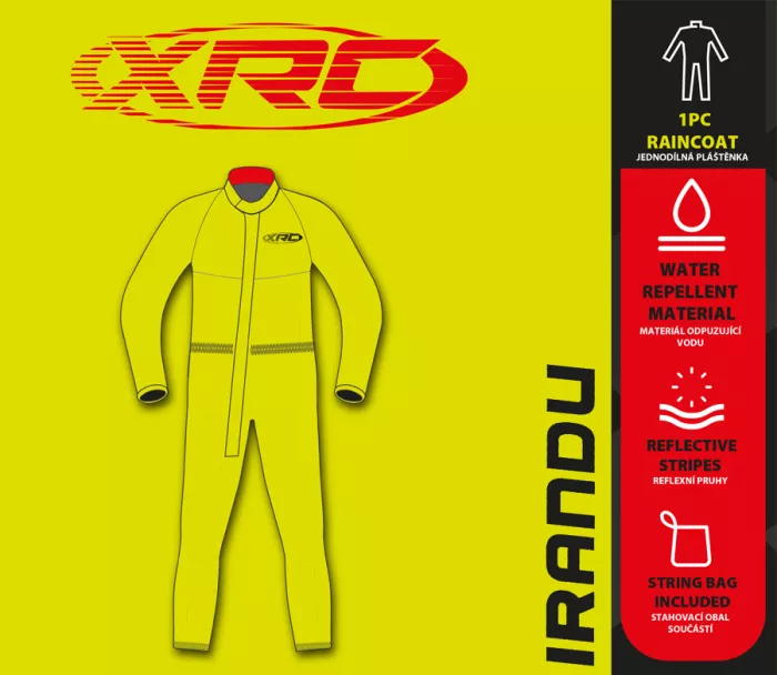 Pláštenka XRC 21102 Irandu yellow fluo