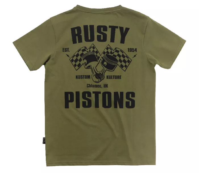 Rusty Pistons RPTSM94 Irwindale khaki triko