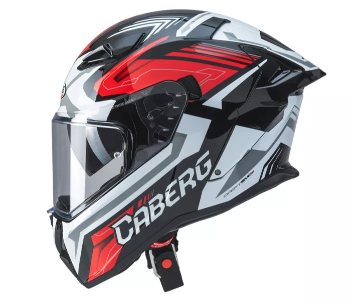 Prilba na motorku Caberg Drift Evo II Jarama black/white/red