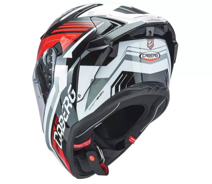 Prilba na motorku Caberg Drift Evo II Jarama black/white/red