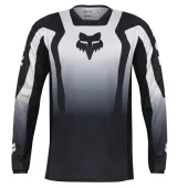 Motokrosový dres Fox Lean Jersey Black/White