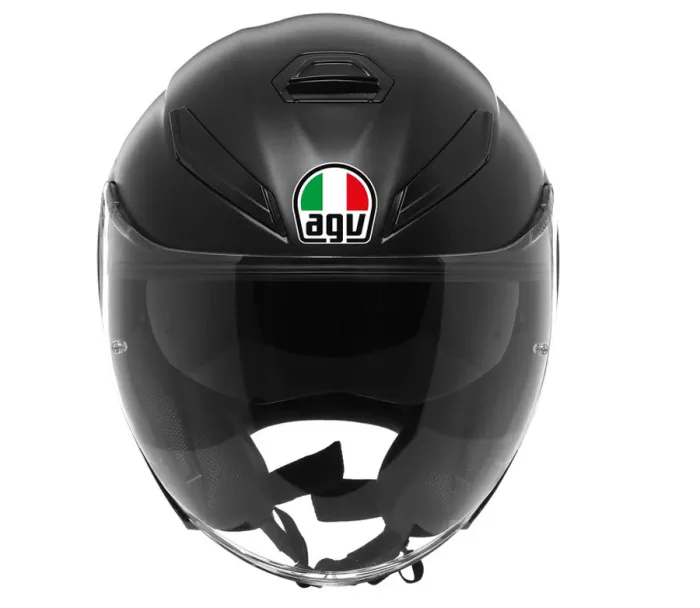 Otvorená prilba AGV K5 JET EVO ECE 22.06 MONO MATT BLACK