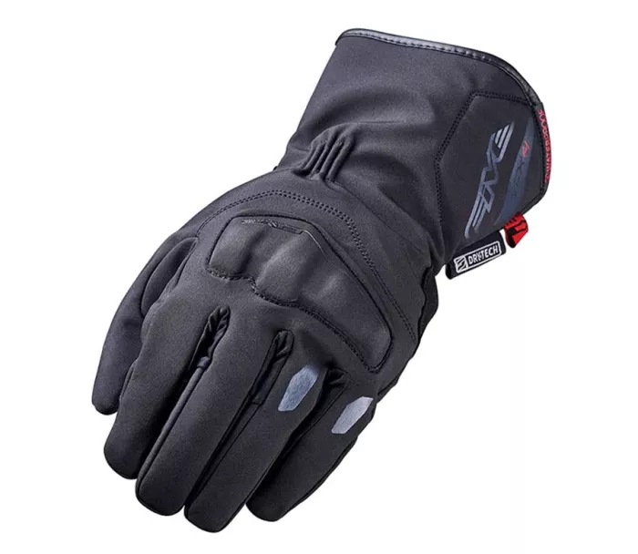 Detské rukavice na moto Five WFX4 KID WP black winter veľ. S