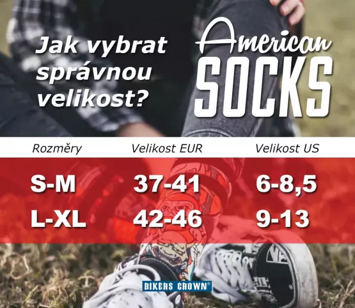 Dizajnové ponožky American Socks AS237 Dancing Skeletons