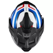 Helma na moto NEXX X.LIFECOUNTRY Westbound blue/red MT