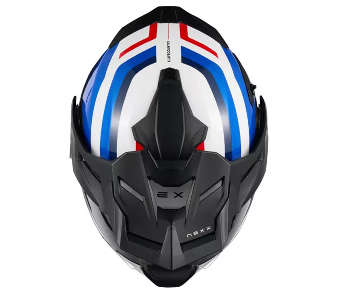 Helma na moto NEXX X.LIFECOUNTRY Westbound blue/red MT