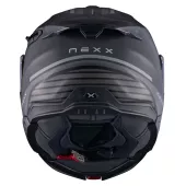 Helma na motocykl NEXX X.LIFETOUR Globe black/gray MT