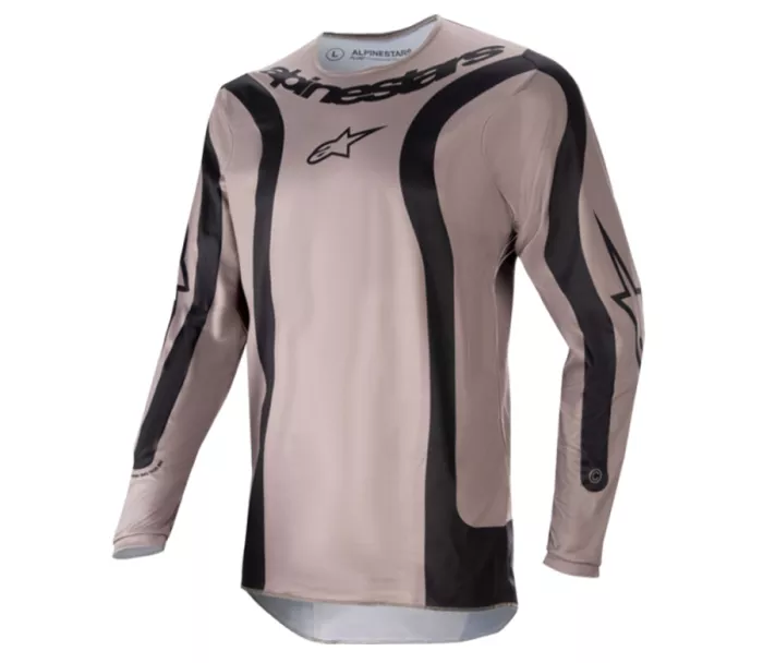 Motokrosový dres Alpinestars Fluid Luvr mud/black