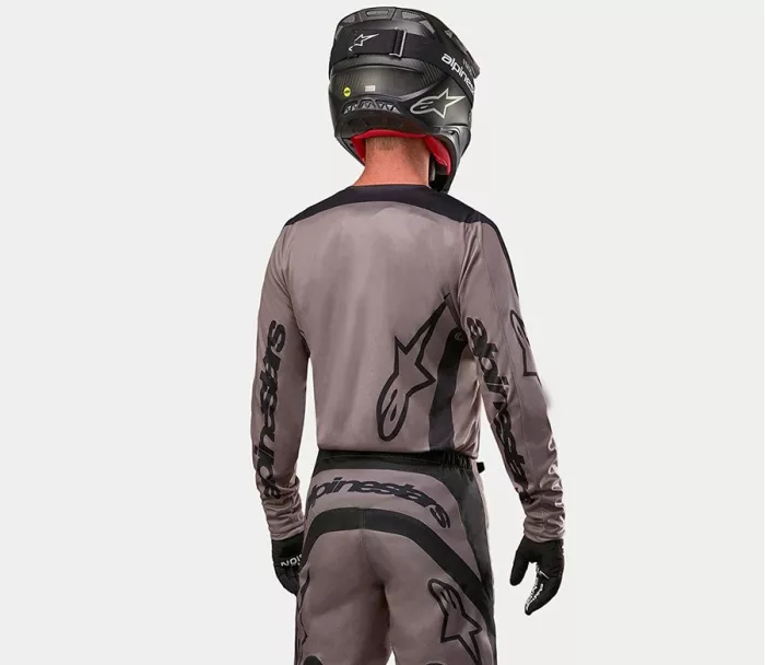 Motokrosový dres Alpinestars Fluid Luvr mud/black