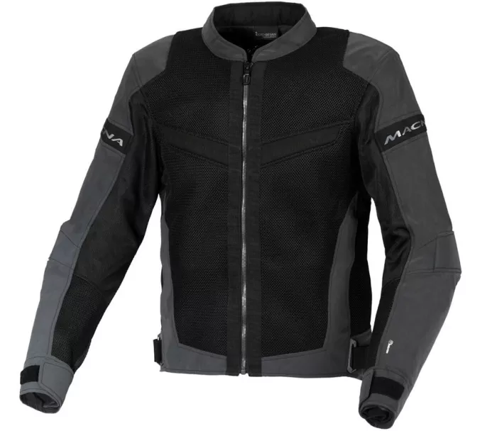 Bunda na moto Macna Velotura black/night eye jacket men