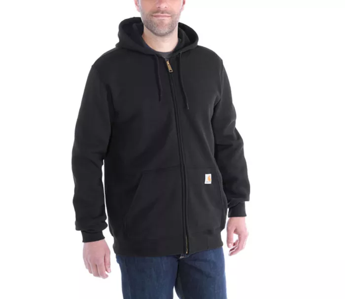 Mikina CARHARTT ZIP BLACK