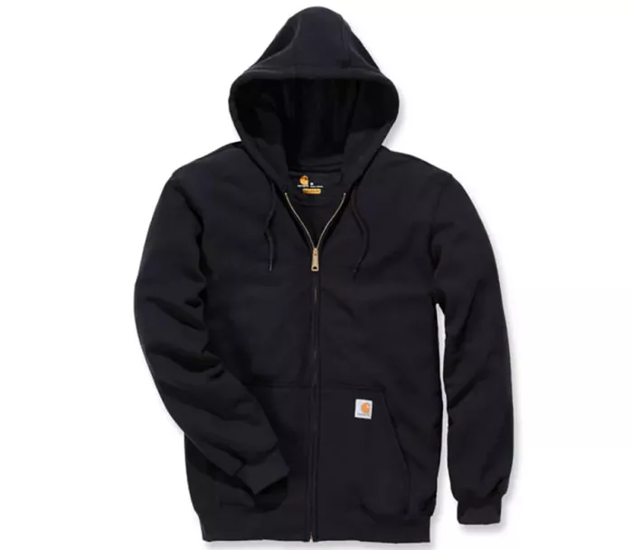 Mikina CARHARTT ZIP BLACK