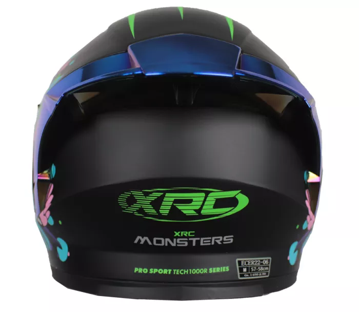 Integrálna helma XRC MONSTERS matt black