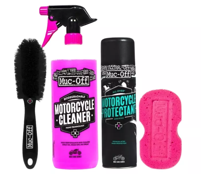 Muc-Off MOTORCYCLE ESSENTIALS KIT - Súprava na čistenie a ochranu povrchu motocyklov