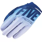 Motokrosové rukavice Five MXF2 Evo Split navy/white/blue