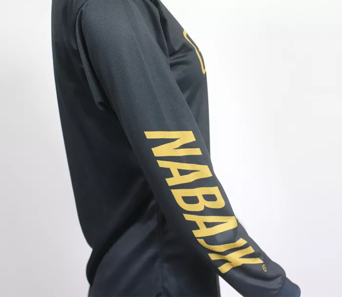 Dámsky dres Nabajk Deshtny long sleeve black/gold