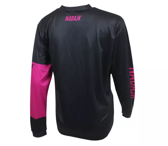 Dámsky dres Nabajk Deshtny long sleeve black/pink