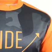 Pánsky dres Nabajk Pradeed short sleeve black camo/orange