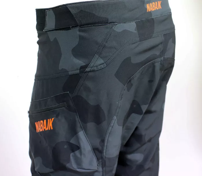 Pánske kraťasy Nabajk Trautenberk black camo/orange