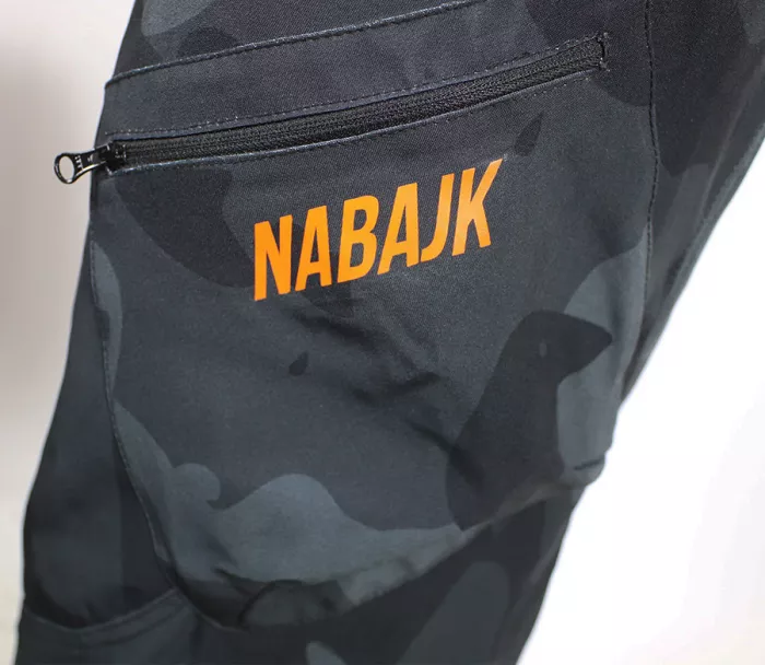 Pánske kraťasy Nabajk Trautenberk black camo/orange