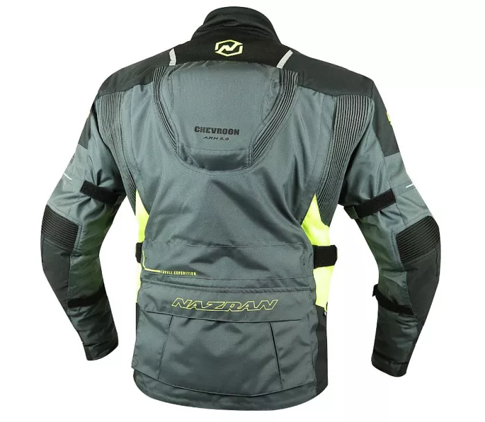 Výhodný set: Nazran Cavell Tech-Air black/grey/fluo pánská + Alpinestars Tech-Air 5 vesta